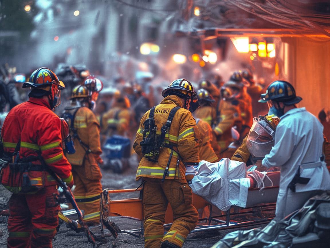 在紧急医疗救援中，消防员与医护人员的协同作用如何最大化？