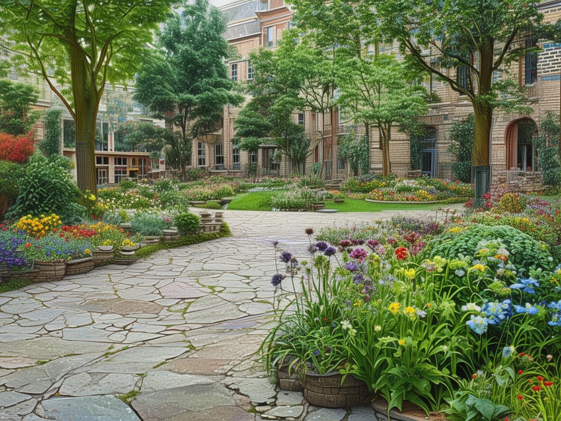 休闲广场，医院外的‘疗愈花园’——如何最大化其心理康复作用？