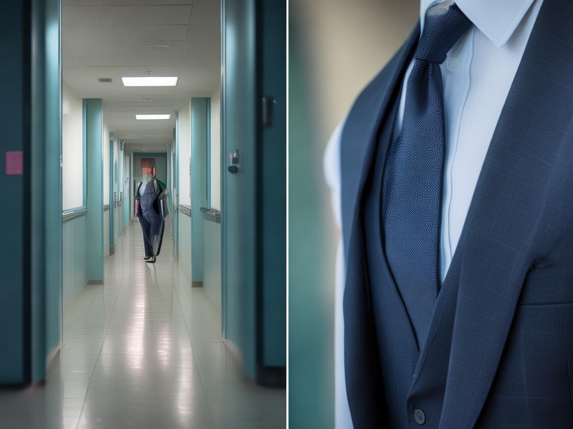 如何在医院环境中恰当地穿着西装套装？