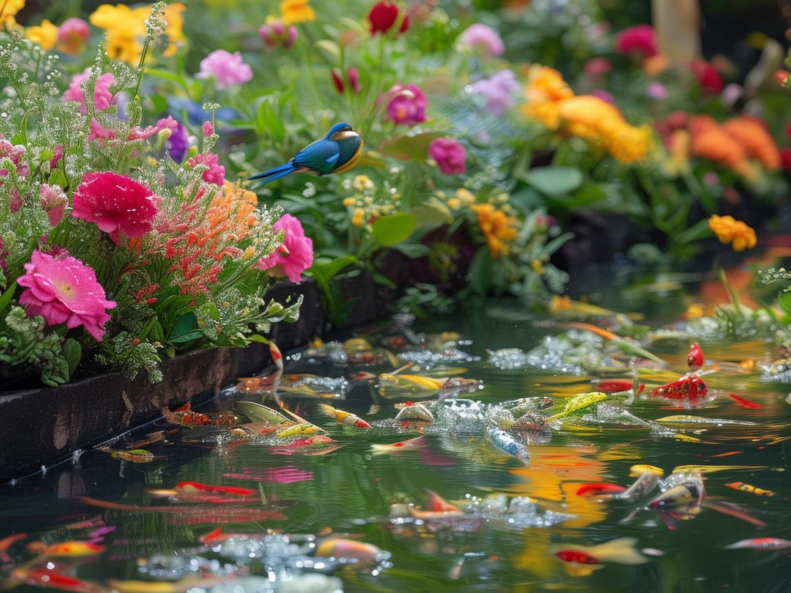 鸟语花香中的隐忧,花鸟市场鱼缸的清洁与维护 鸟语花香中的隐忧,花鸟市场鱼缸的清洁与维护
