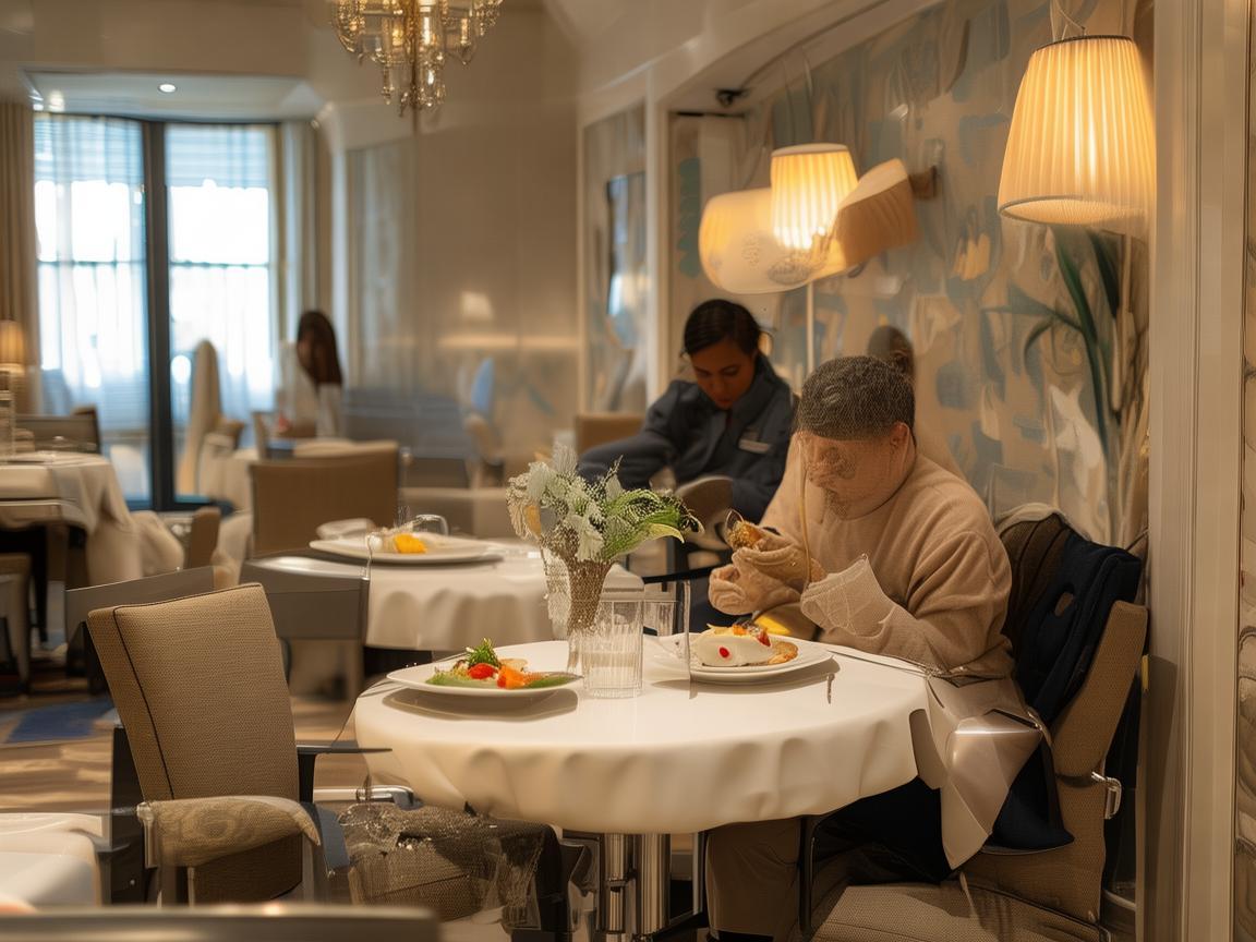 餐厅包厢的特殊护理需求，如何确保患者用餐安全与舒适？