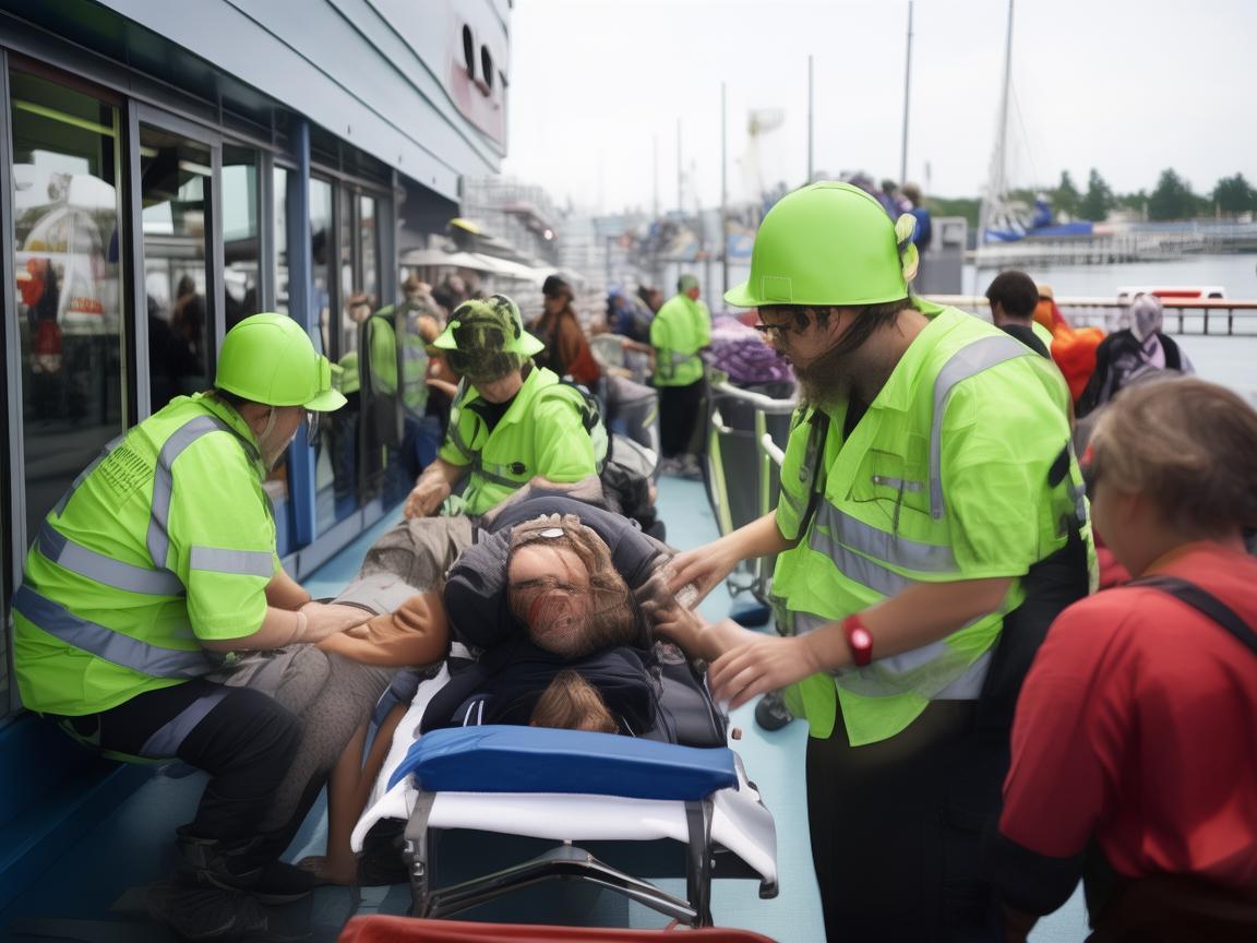 渡轮上的医疗应急，如何确保乘客安全？