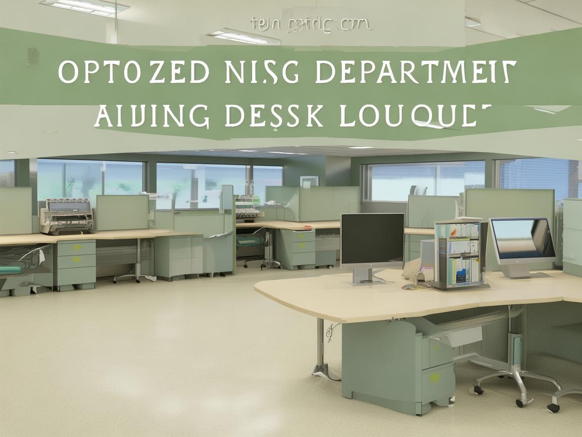 如何优化医院护理部书桌布局，以提升工作效率与患者关怀？