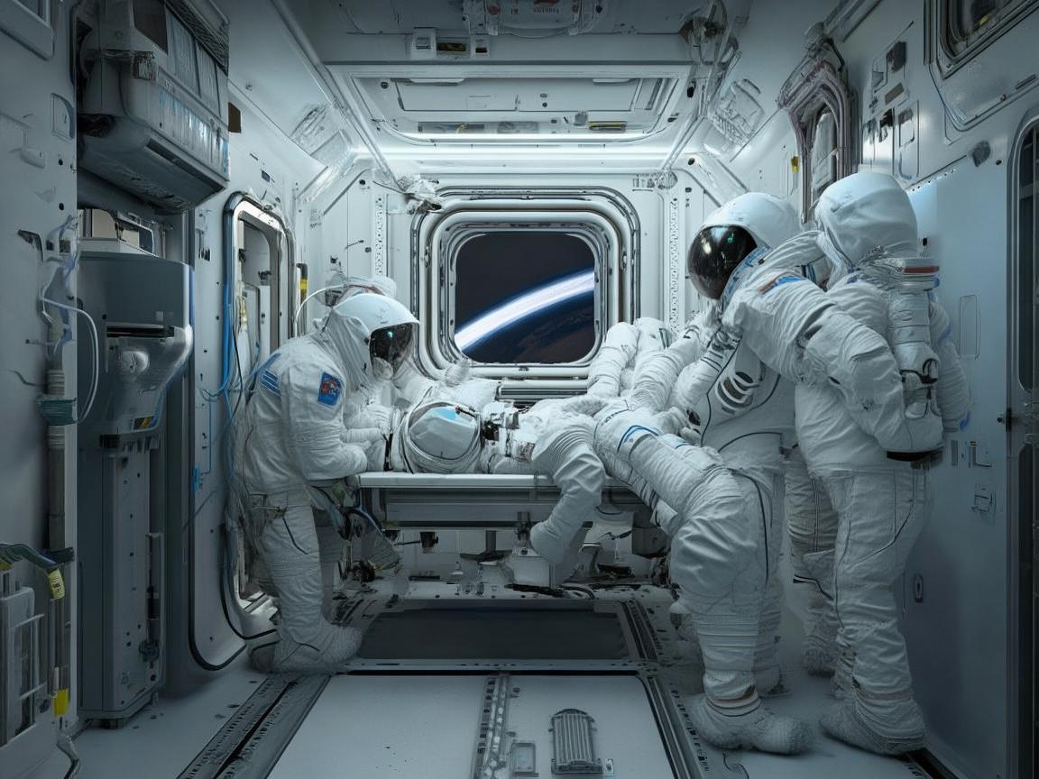 航天飞机的紧急医疗护理，如何在太空救援中发挥关键作用？