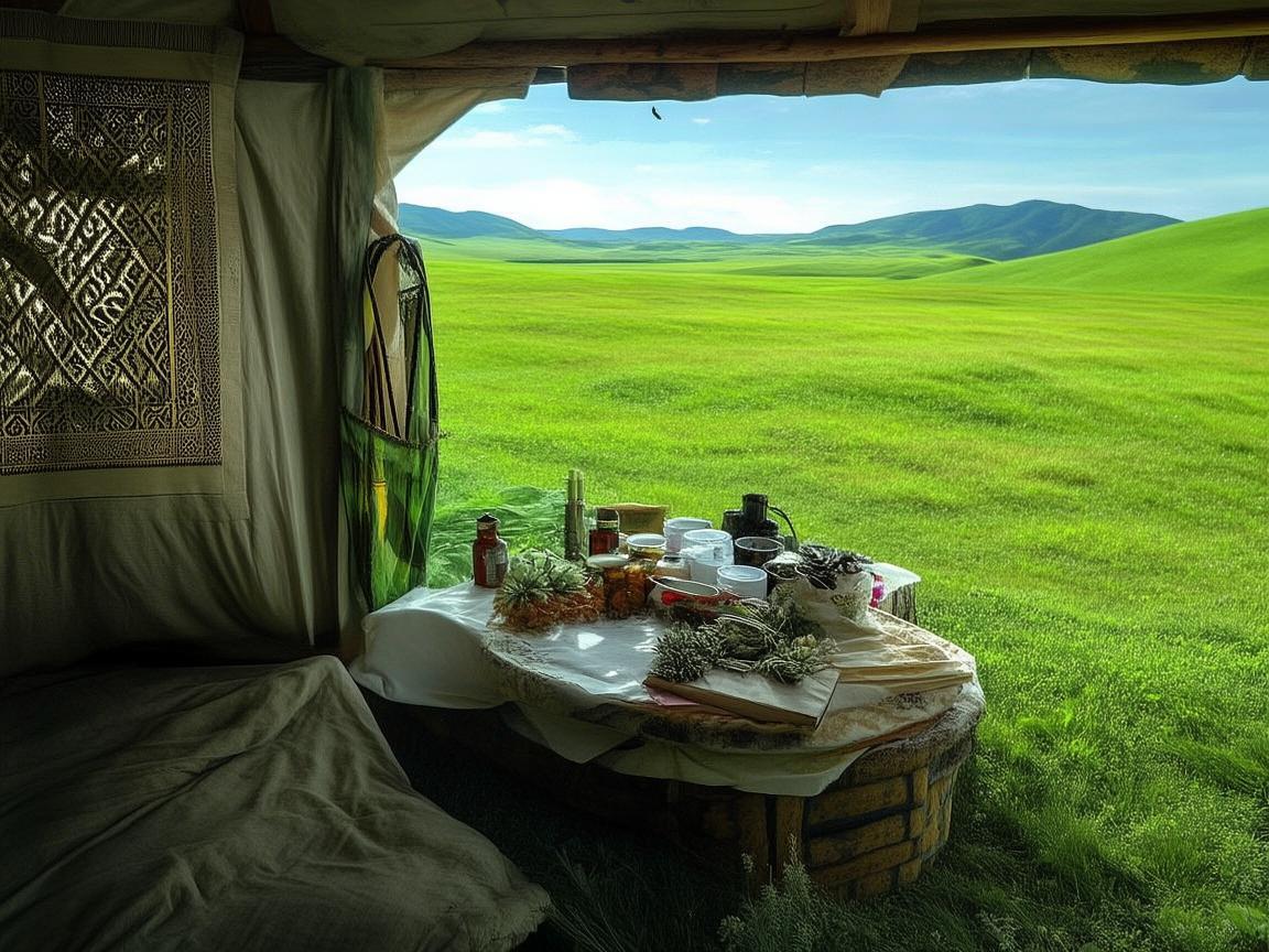 草原蒙古包，如何在医疗护理中融入传统元素？