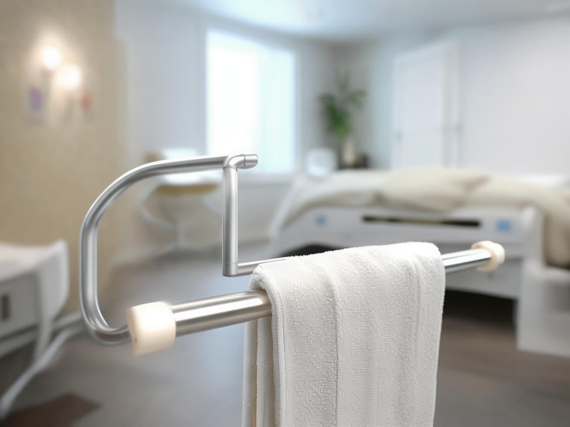 如何优化医院病房的毛巾杆设计，以提升患者护理体验？