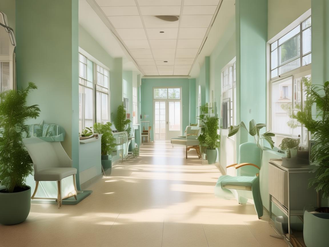 如何优化医院环境规划以促进患者康复与员工效率？