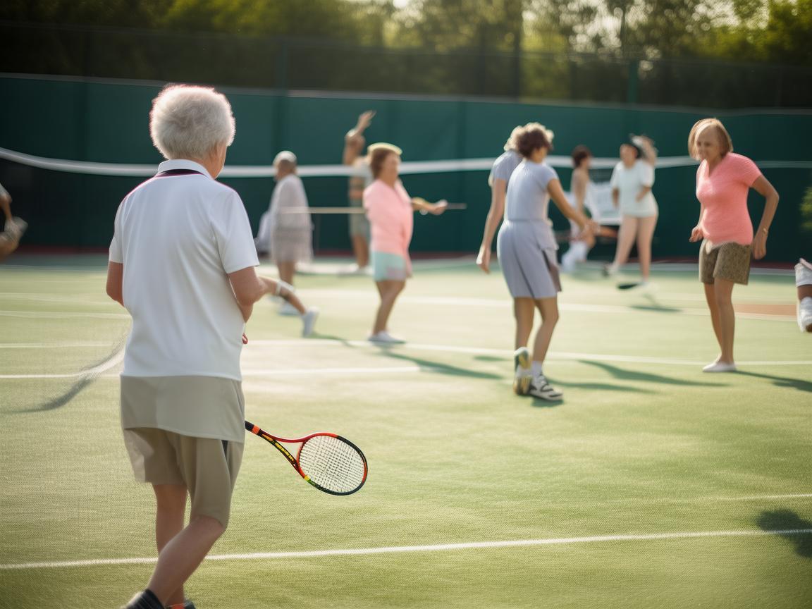 网球运动与老年人关节健康，如何安全享受网球乐趣？