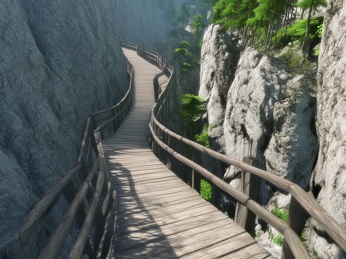 峡谷栈道，如何确保患者安全穿越自然奇观？