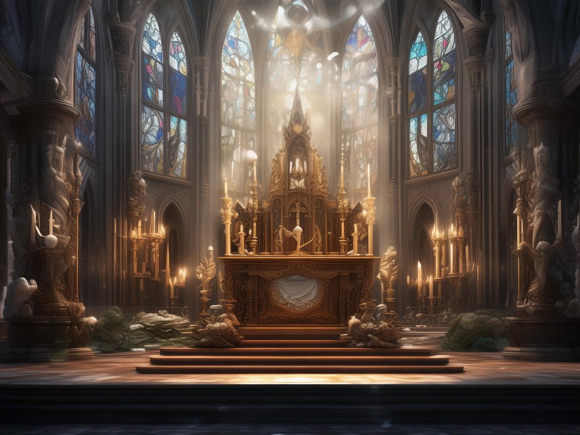 教堂祭坛，如何利用其象征意义提升患者康复的信仰力量？