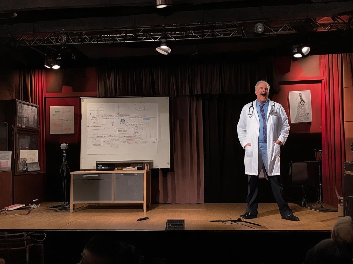 脱口秀舞台上的医疗幽默，如何平衡专业与娱乐？