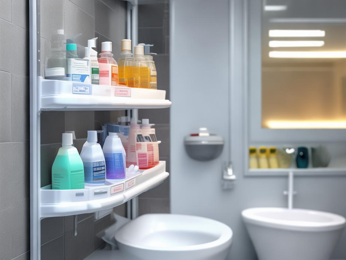 卫生间清洁用品架，如何选择与维护，确保患者安全？