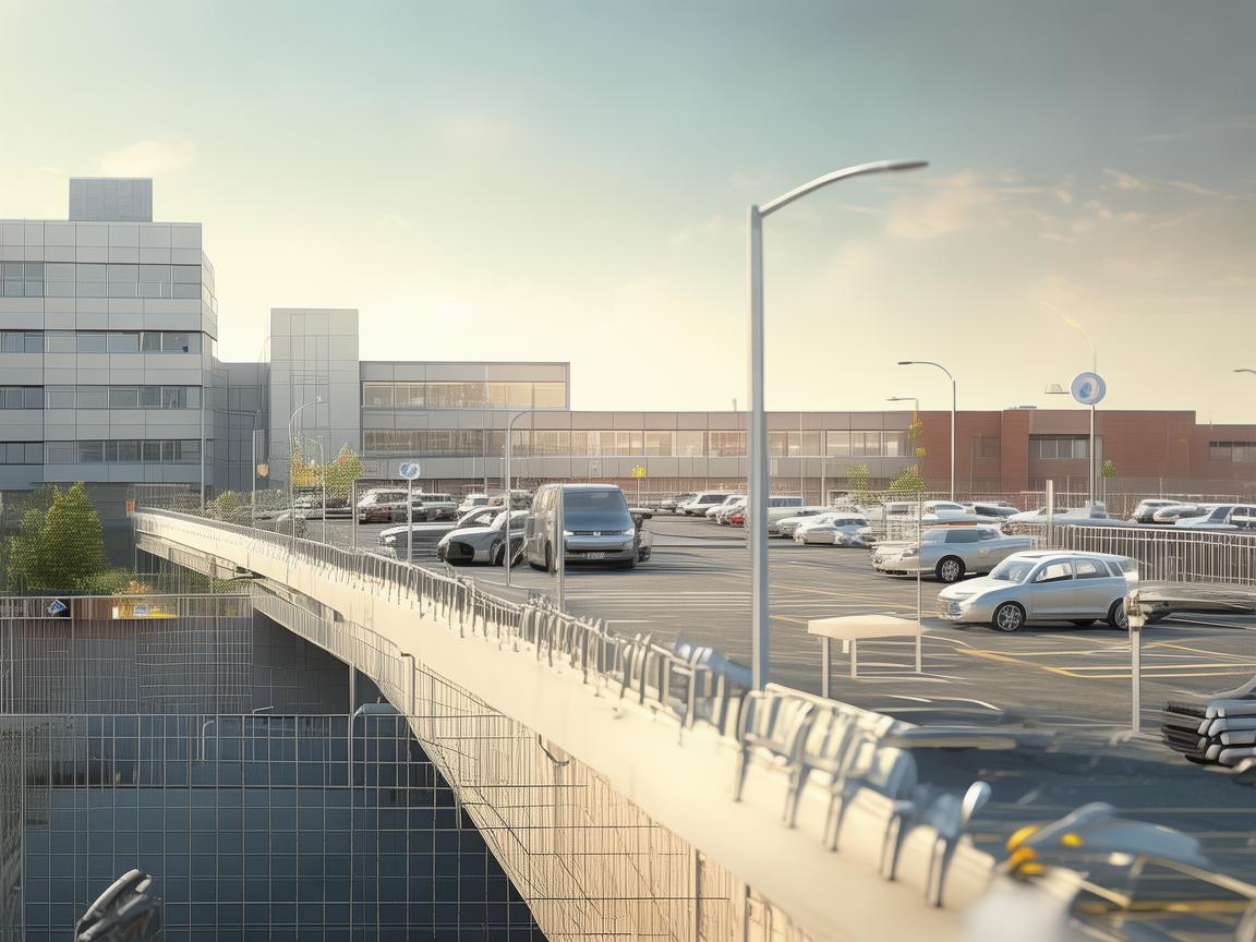 楼顶停车场与医院护理安全