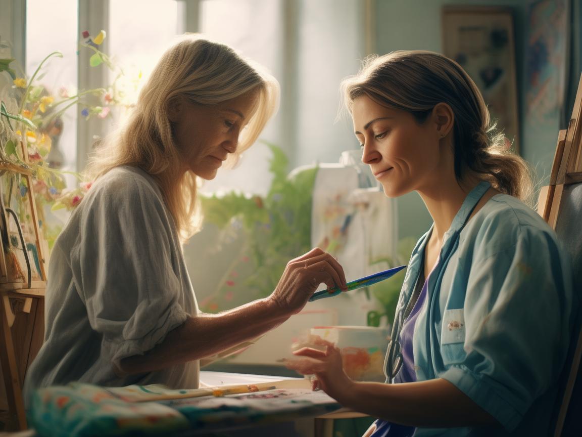 画家与护理，如何平衡艺术创作与患者关怀？