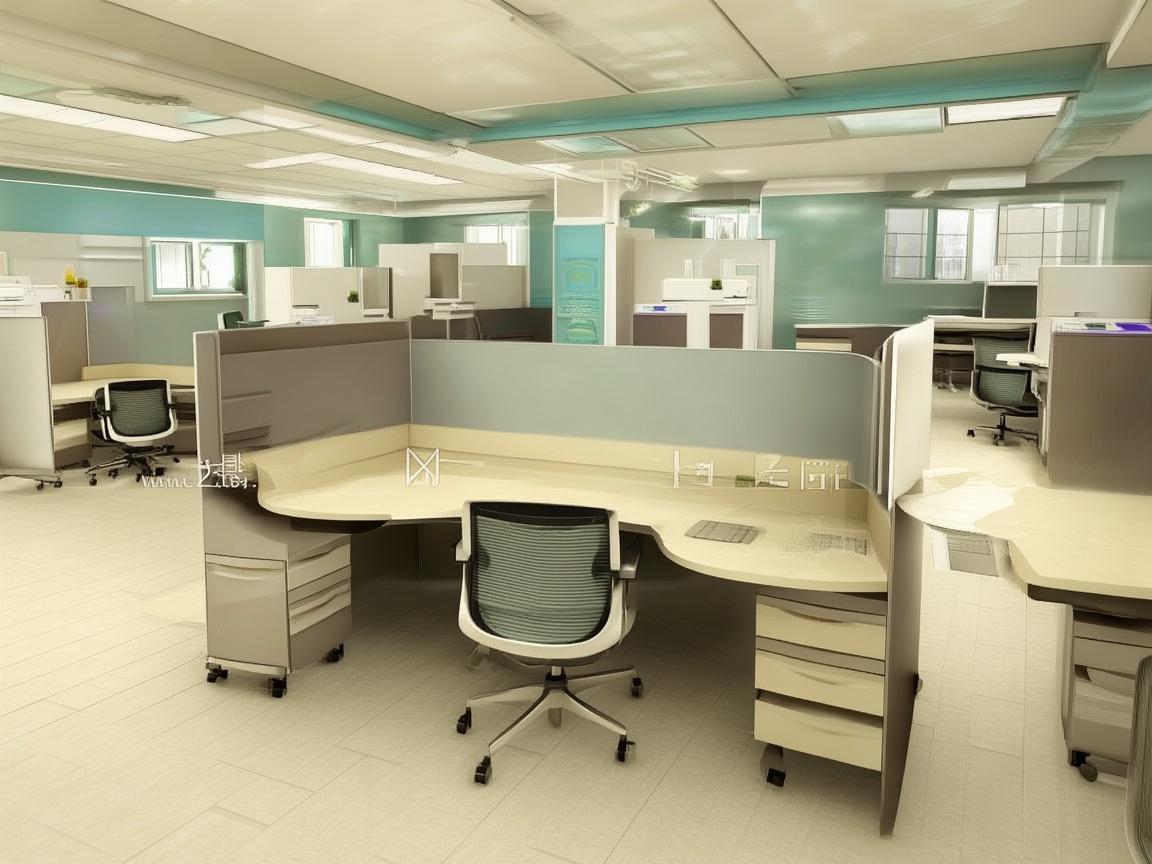 如何优化医院护理部办公室工位布局，以提升工作效率与员工舒适度？