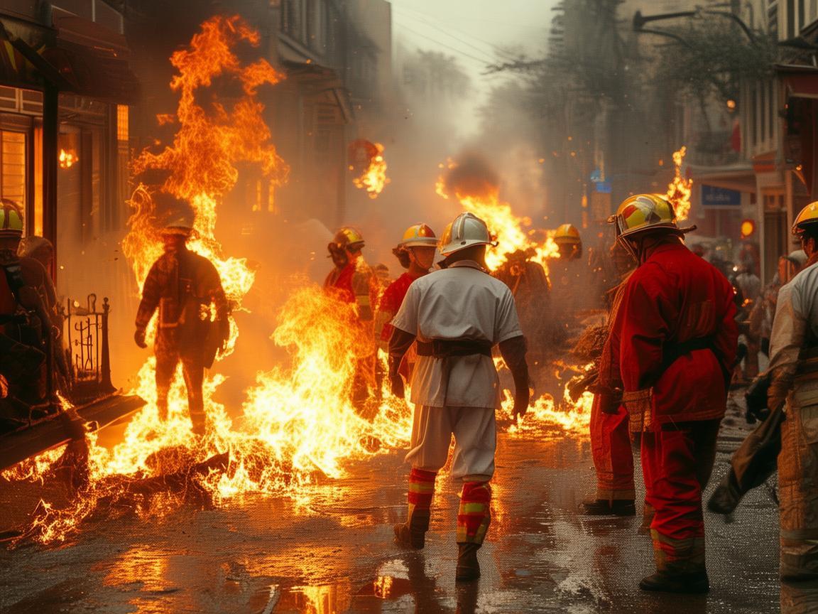 当火灾来袭，消防员与医护人员的默契配合如何实现？