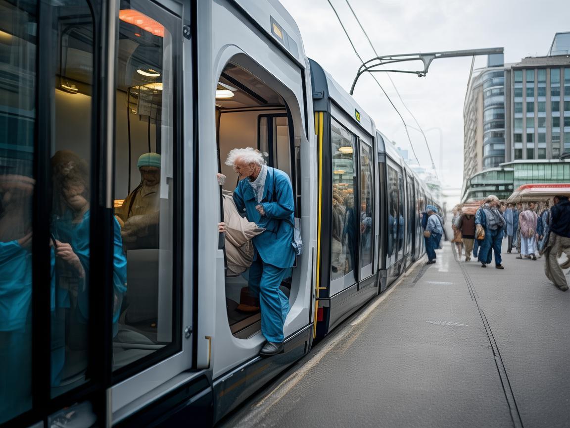 医疗护理新视角，有轨电车在紧急疏散中的应用与挑战