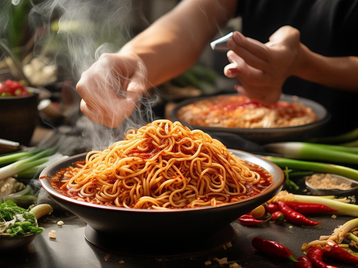 四川担担面，美食与护理的意外邂逅