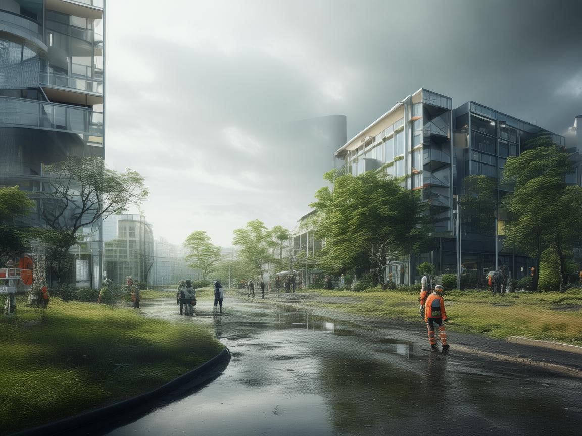 气候变化下的护理挑战，如何应对极端天气对医疗设施的影响？