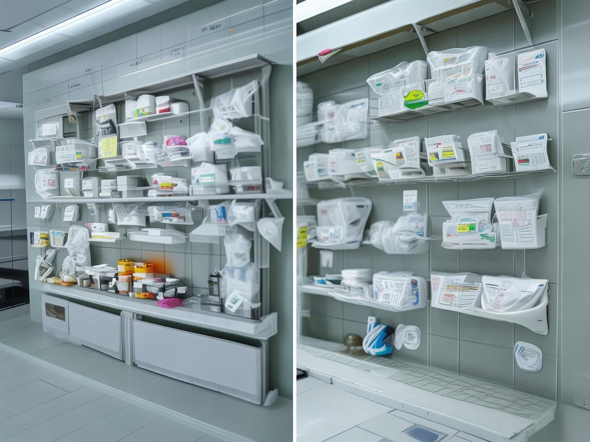 如何高效利用壁挂式储物袋提升医院护理部物资管理效率？