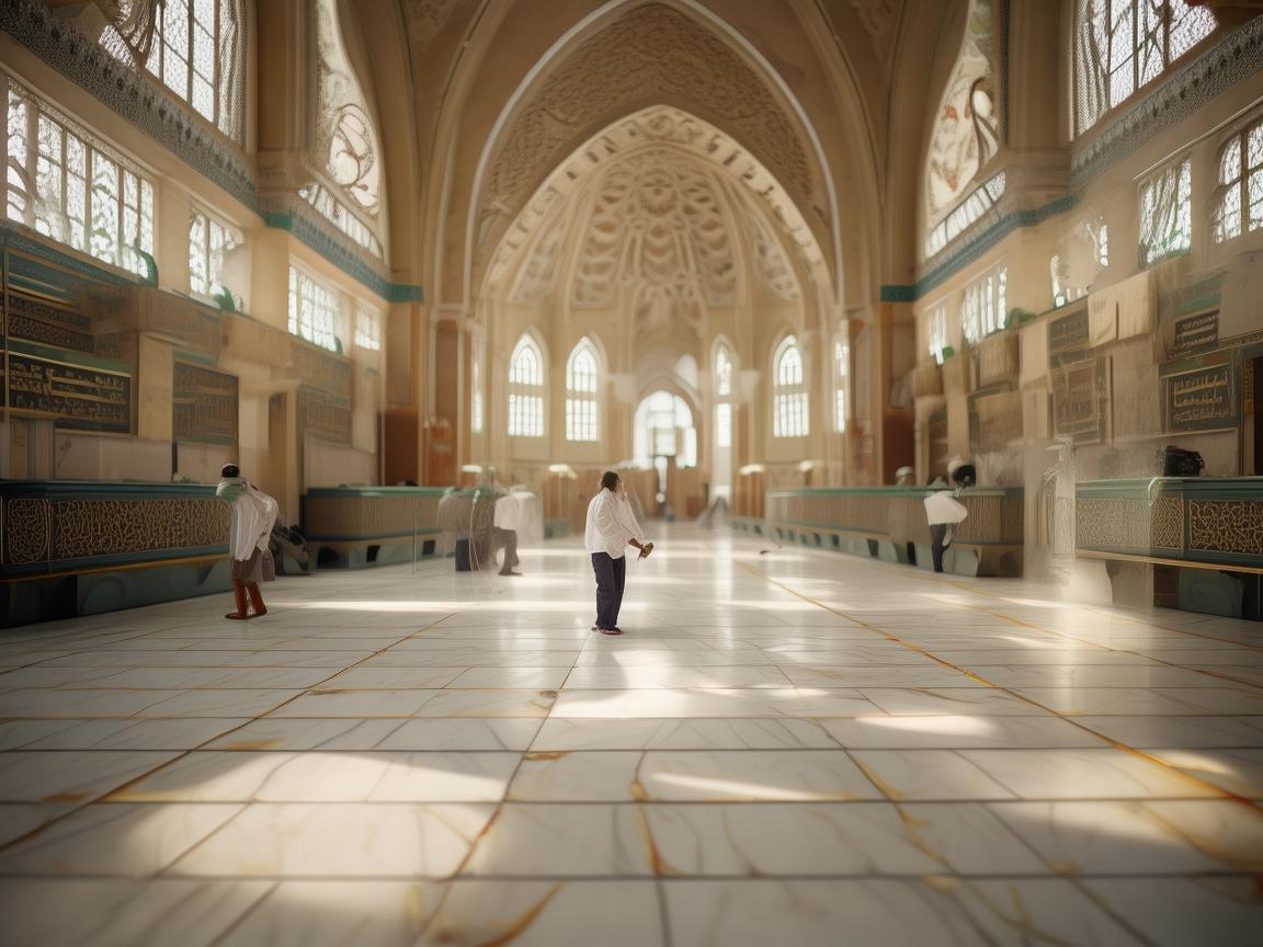 清真寺礼拜堂的卫生护理，如何确保宗教场所的清洁与安全？