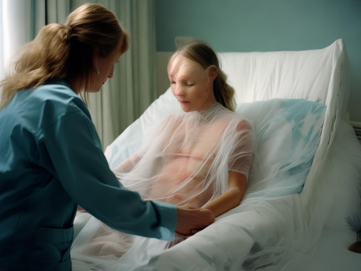 比基尼在医疗护理中的特殊应用，如何为烧伤患者提供隐私保护？