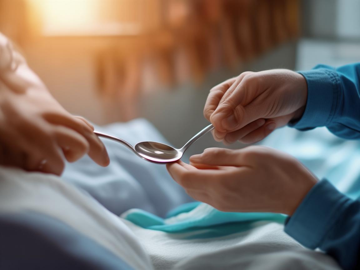 汤勺在患者喂食中，如何安全有效地使用？