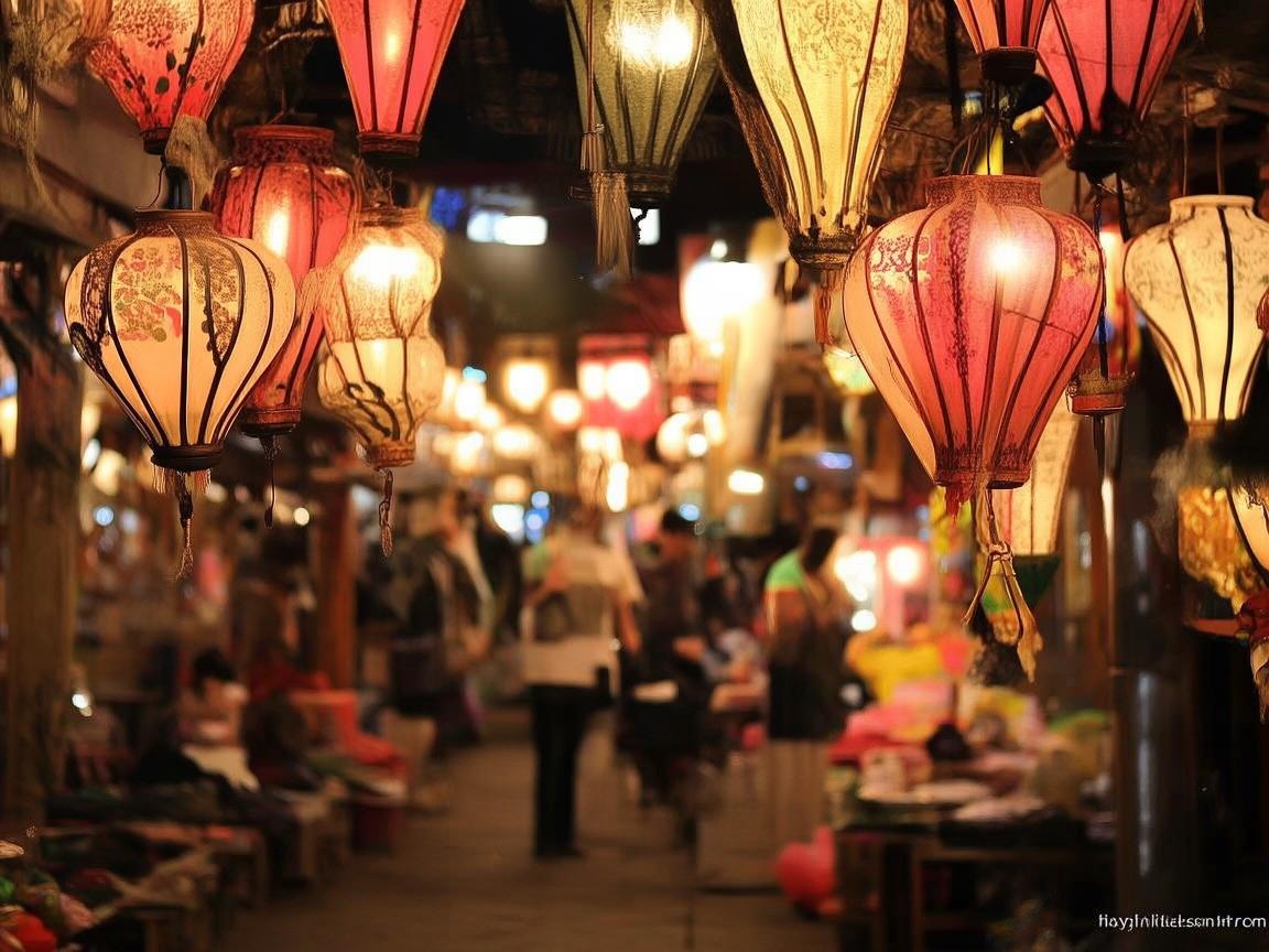 夜市街灯笼，照亮的不仅是夜色，还有护理的温暖？