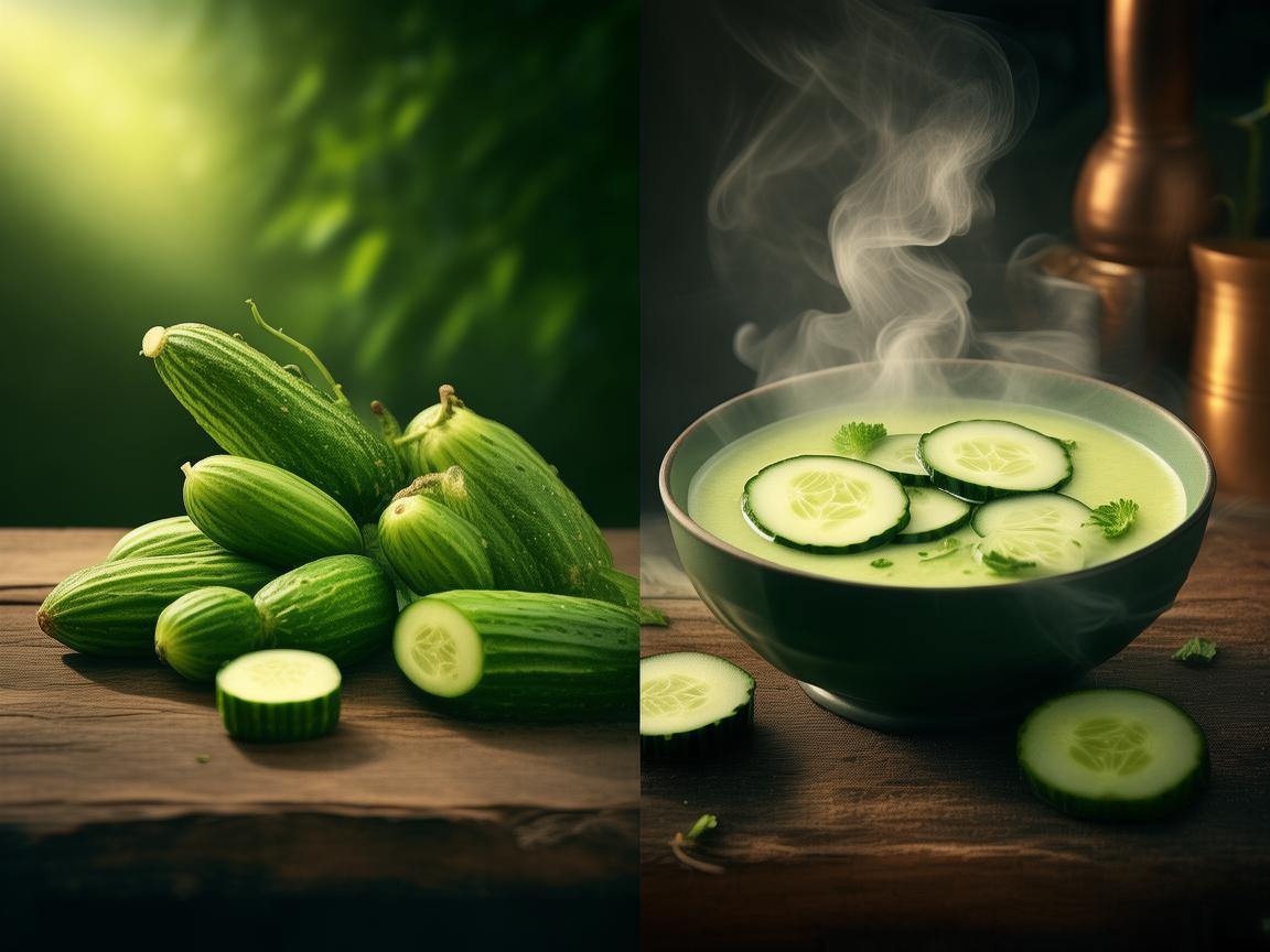 黄瓜的奇妙功效，生食还是熟食更利于健康？